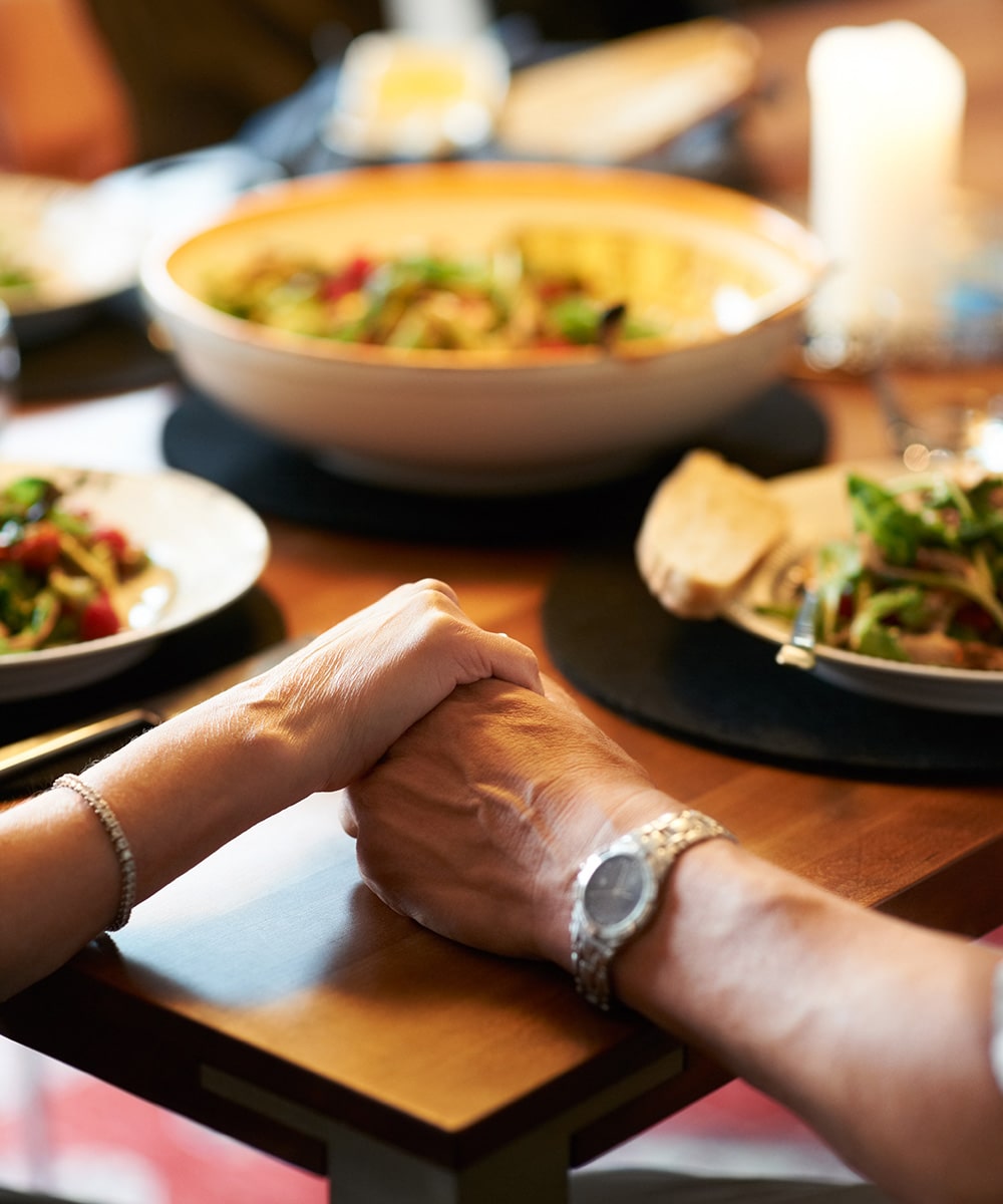 The Exodus Experience - Couple Praying For Meal